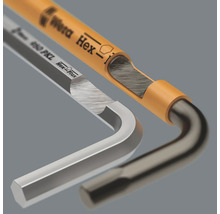 Detaljvy av två vinkelnycklar från Wera