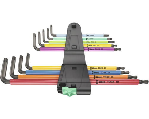 Wera Torx vinkelnyckelsats med hållare