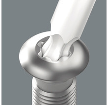 Skruv med invändig sexkant och skruvmejsel