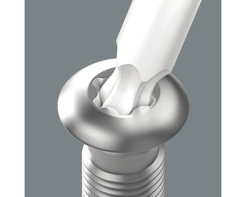 Skruv med invändig sexkant och skruvmejsel