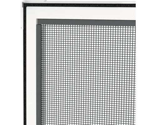 Detaljvy av en insektsnät för fönster