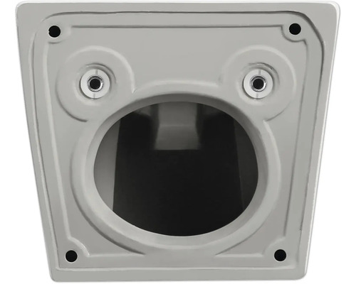 Keramisk toalett underifrån