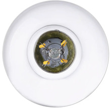 Närbild av en klar glödlampa