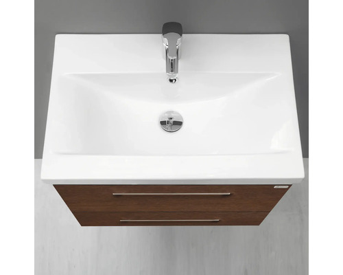 Tvättställ med två lådor och blandare