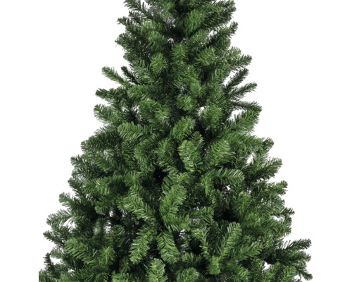 Närbild av en konstgjord julgran