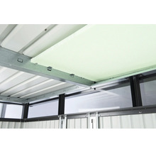 Redskapsbod BIOHORT HighLine H5 standarddörr 275x315cm mörkgrå-metallic