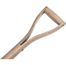 Trähandtag för spade