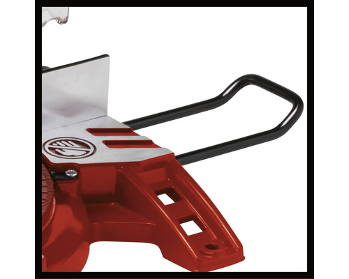 Detaljvy av en geringssåg med handtag