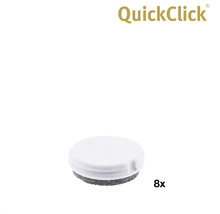 Åtta QuickClick möbelglid