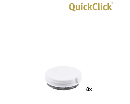 Åtta QuickClick möbelglid