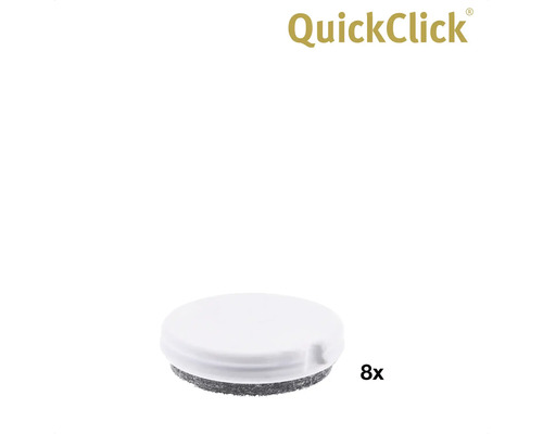 QuickClick möbelglidare, 8 stycken