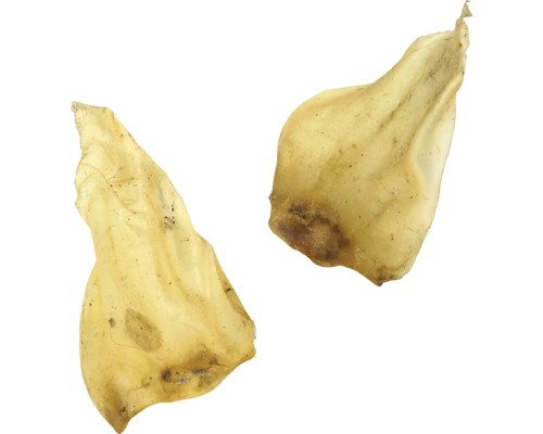 Två nötkreaturöron för hundar