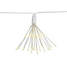 LED-ljusslinga med flera trådar och varmvitt ljus