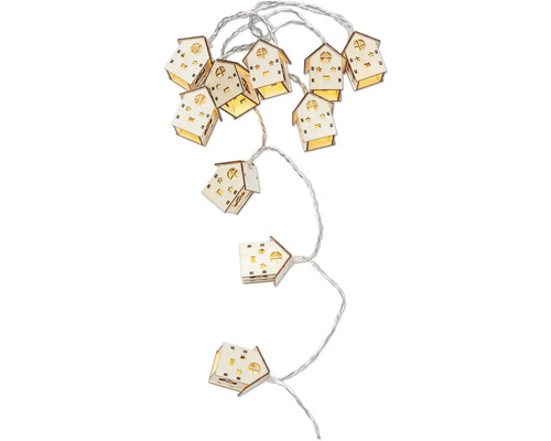 Ljusslinga med husmotiv