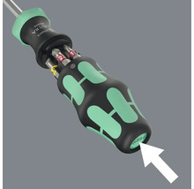 Skruvmejsel med bitsats och ergonomiskt handtag