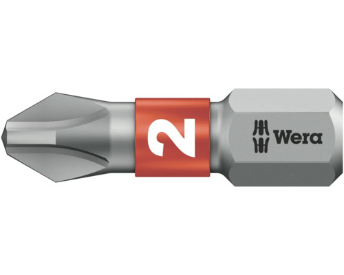 Wera skruvmejselbits med Phillips-profil och nummer 2