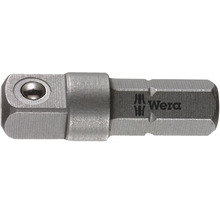 Hylsnyckeladapter med Wera logotyp