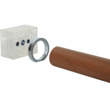 Gardinstångshållare, ring och gardinstång