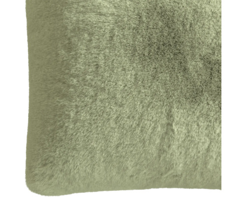 Dekorativ kudde med pälsstruktur