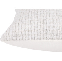 Prydnadskudde med vävd look