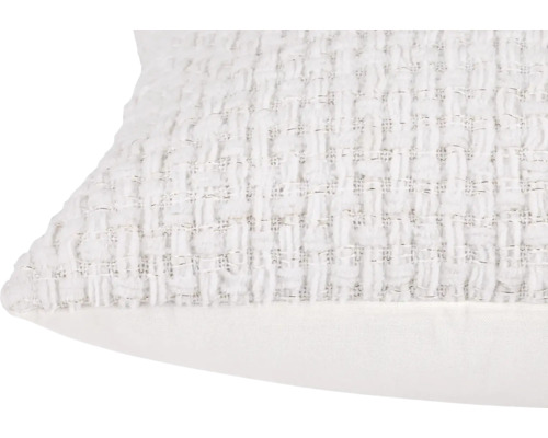 Prydnadskudde med vävd look