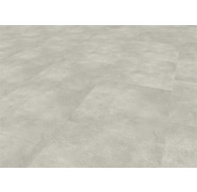 Lagt golvplattor med betongutseende