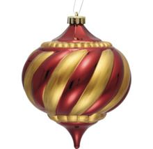 Julgranskula med tvinnat mönster
