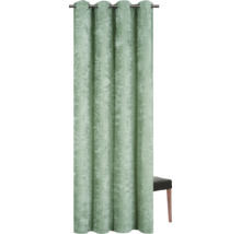 Gardin med öljetter för fönsterdekoration