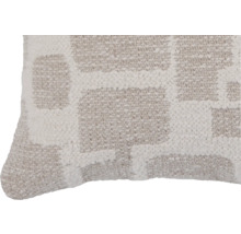 Dekorativ kudde med vävt mönster