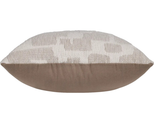 Prydnadskudde med geometriskt mönster