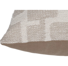 Prydnadskudde med geometriskt mönster