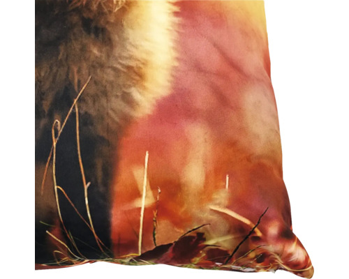 Dekorativ kudde med naturmotiv