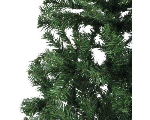 Närbild av en konstgjord julgran