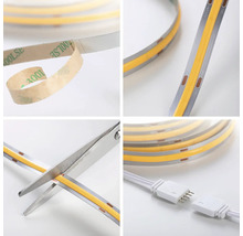 LED-strip Montering och anslutningsdetaljer