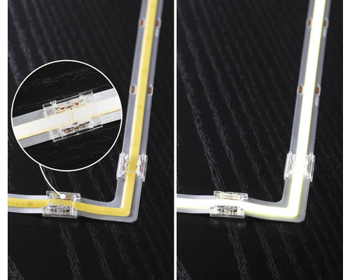 LED-strip med hörnkontakt