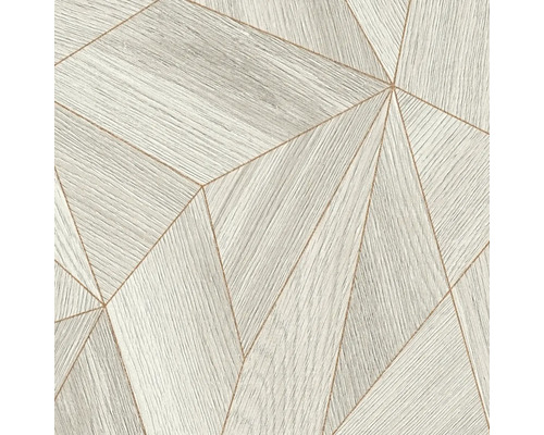 Tapet med geometriskt mönster i trädesign