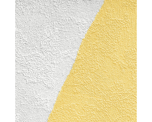 Närbild av putsyta i två områden