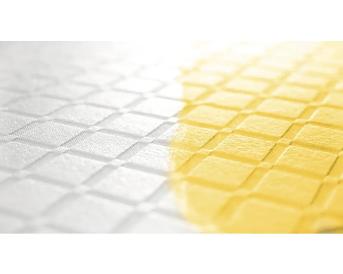 Närbild av en bordstablett med ett kvadratiskt mönster