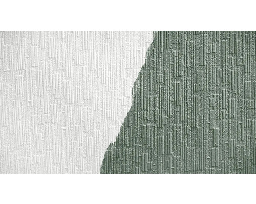 Tapet med vertikalt randmönster i två områden