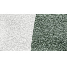 Detaljbild av en vit och en olikfärgad glasfiberväv