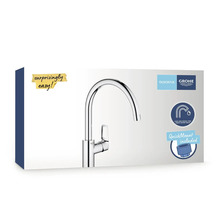 Förpackning för Grohe köksblandare med Quickfix-system