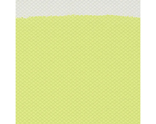 Gul och ljus golvmatta med durkmönster.