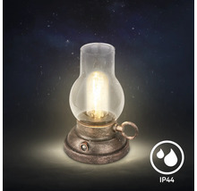 Dekorativ bordslampa i lyktstil med IP44 skydd