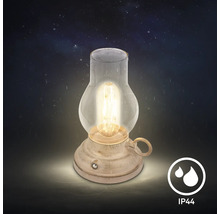 Dekorativ lampa i lyktstil med skyddsklass IP44