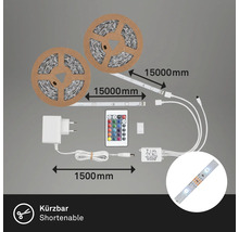 LED-band med fjärrkontroll, 15000 mm lång