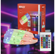 Brilo LED-strip med fjärrkontroll och förpackning
