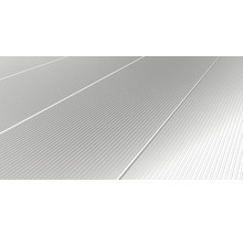 Aluminiumpaneler med profilstruktur