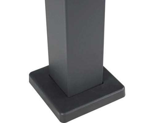 Fästfot för ett terrasstak