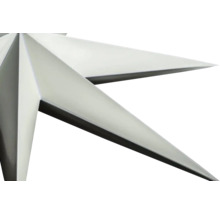 Detaljvy av en dekorativ stjärna