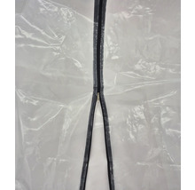 Transparent skyddshölje med dragkedja